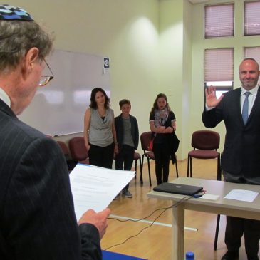 Benjamín Laniado, Presidente de Cadena, se titula de la Maestría en Estudios Judaicos de la UH