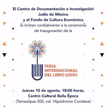 La UH presente en la primera Feria Internacional del Libro Judío