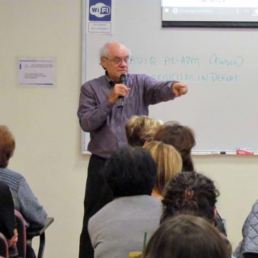 El Dr. Kenneth Stein impartió un seminario intensivo como profesor invitado de la Maestría en Estudios Judaicos