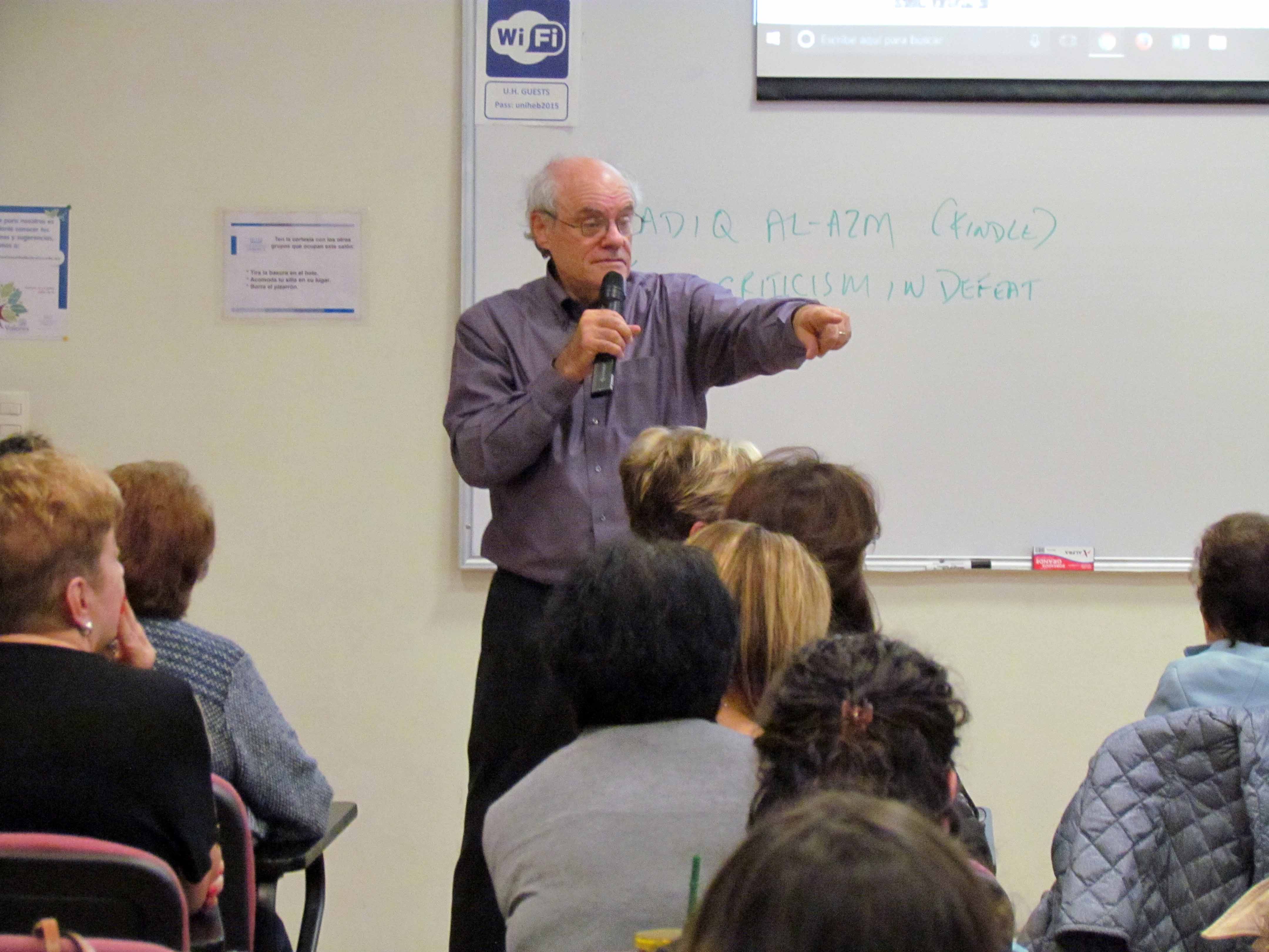 El Dr. Kenneth Stein impartió un seminario intensivo como profesor invitado de la Maestría en Estudios Judaicos