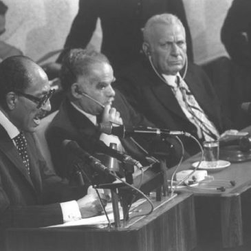 El liderazgo de Sadat incluyó la visita a Jerusalén