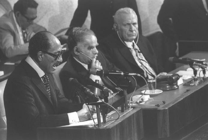 El liderazgo de Sadat incluyó la visita a Jerusalén