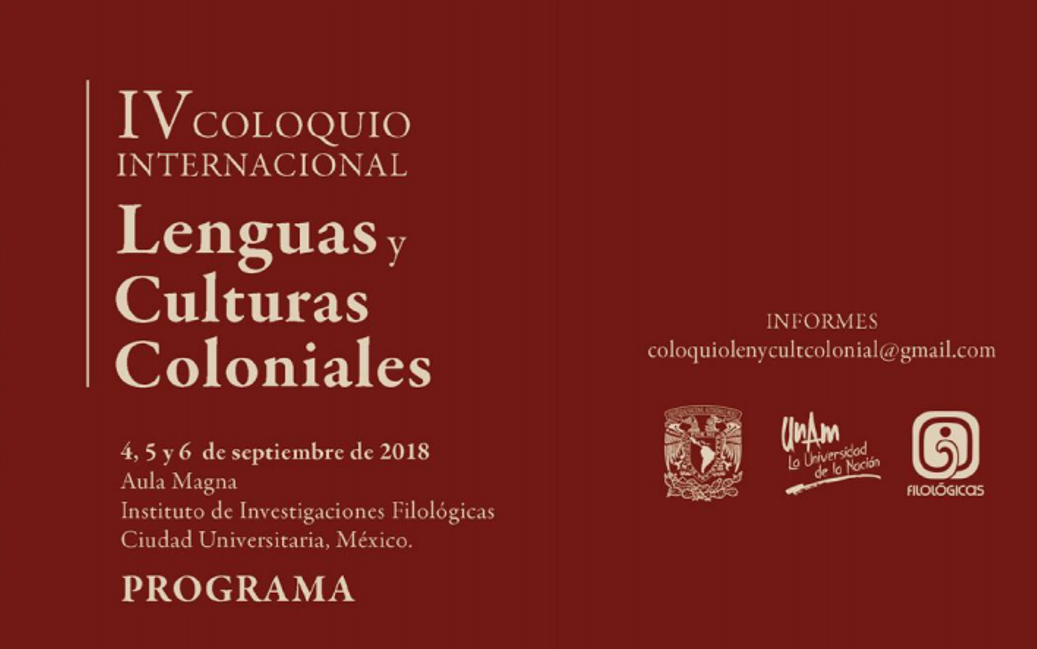 La UH presente en el «IV Coloquio Internacional Lenguas y Culturas Coloniales»