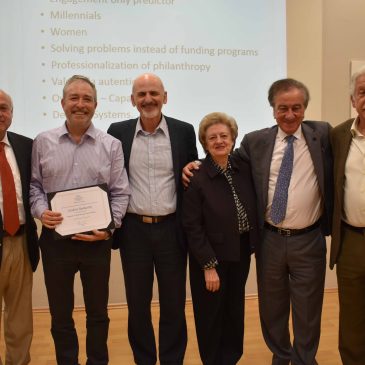 Tendencias en filantropía judía a nivel mundial: Amigos de la Universidad Hebraica y Andrés Spokoiny