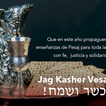 Pesaj como paradigma de vida plena para todos