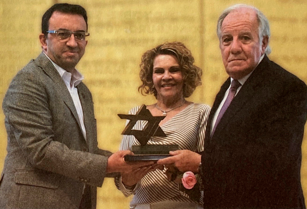 HABIB ACHAR ACHAR, recibe el premio Maguén David 2019