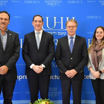 El Rabino Joseph Dweck de Gran Bretaña visita la UH