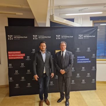 Exploración de oportunidades académicas entre la Universidad Hebraica de México y la Universidad Metropolitana de Budapest